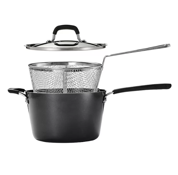 Tramontina 5.5-Qt. Deep Fryer with Helper Handle