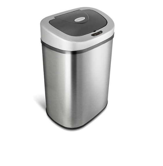 Nine Stars Sensor Trash Can, Stainless Steel (21.1 gal)