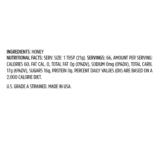 Local Hive Northeast Raw & Unfiltered Honey (48 oz.)