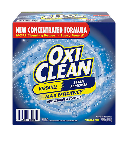 OxiClean Concentrated Max Efficiency Versatile Stain Remover Powder (8.08 lbs.)