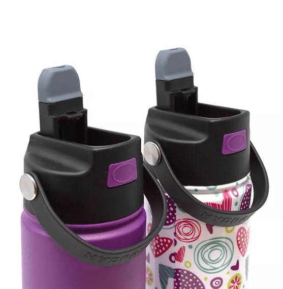 Hydraflow Kids Hybrid 14-oz Stainless Steel Insulated Bottles, 2 Pack (Assorted Colors)