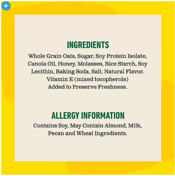 Nature Valley Oats 'n Honey Protein Granola Cereal (28 oz.)