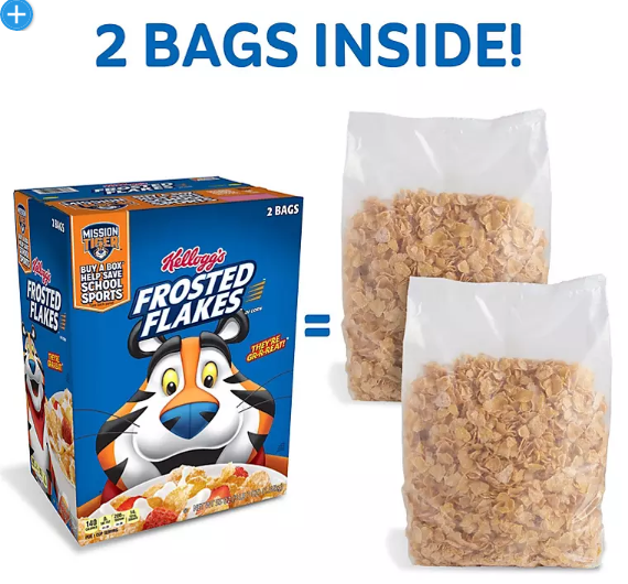 Kellogg's Frosted Flakes Cereal (55 oz.)