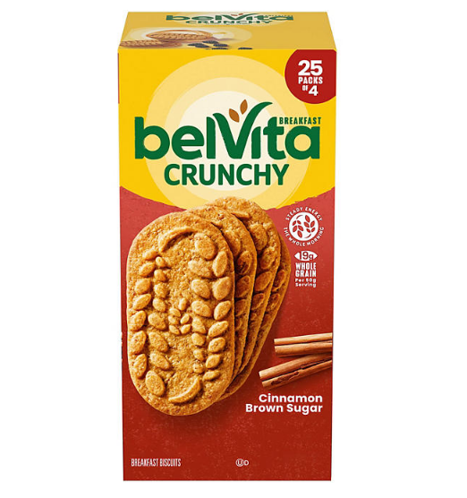 belVita Cinnamon Brown Sugar Breakfast Biscuits (25 pk.)