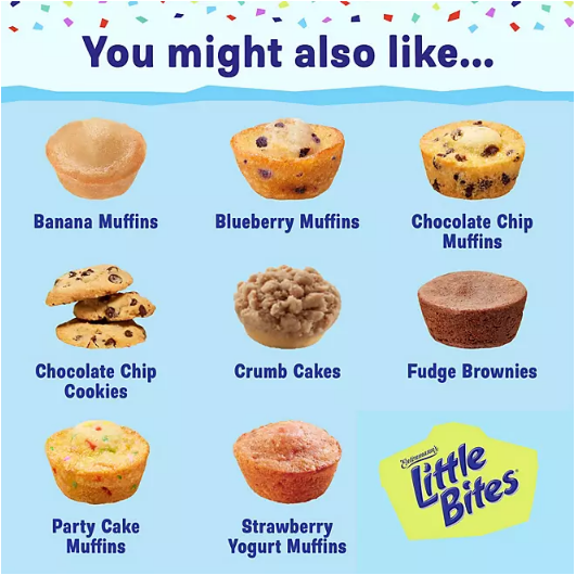 Entenmann's Little Bites Chocolate Chip Muffins (1.65 oz., 20 pk.)