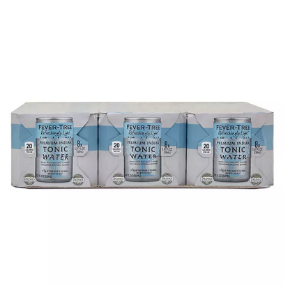 Fever-Tree Refreshingly Light Premium Tonic Water (150 ml., 24 pk.)