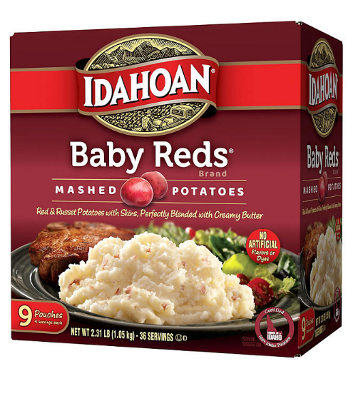 Idahoan Baby Reds Value Pack Mashed Potatoes (4 oz., 9 pk.)