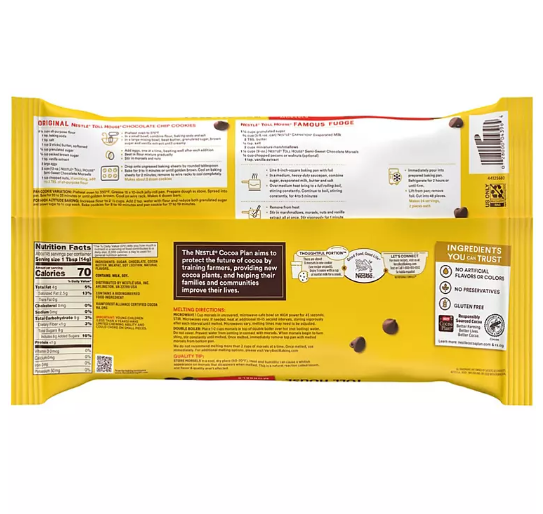 Nestle Toll House Semi-Sweet Chocolate Chips (72 oz.)