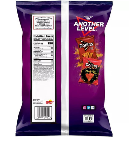 Doritos Tortilla Chips, Spicy Sweet Chili Flavored (18.38 oz.)(2 pk)