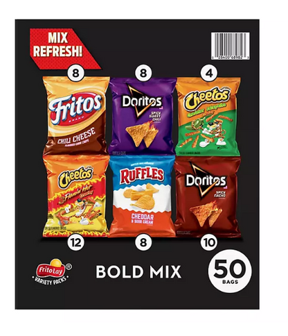 Frito-Lay Bold Mix Variety Pack (50 pk.)