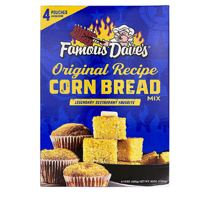 Famous Dave's Corn Bread Mix (15 oz., 4 ct.)