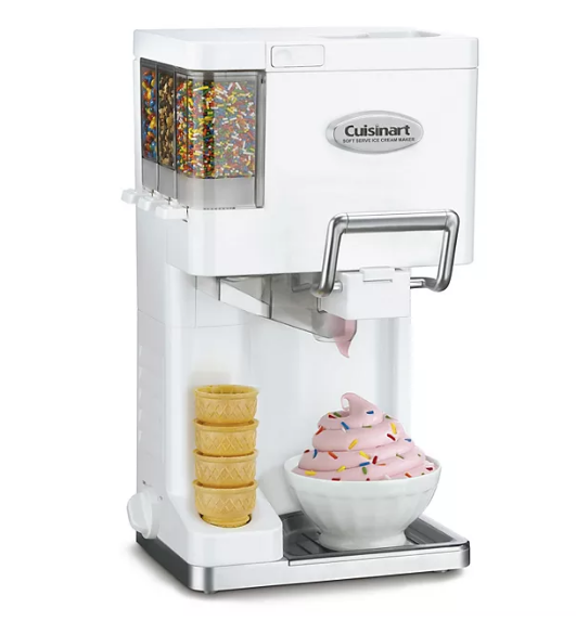 Cuisinart Soft Serve Ice Cream Maker with Mix-Ins, 1.5 Quart Capacity