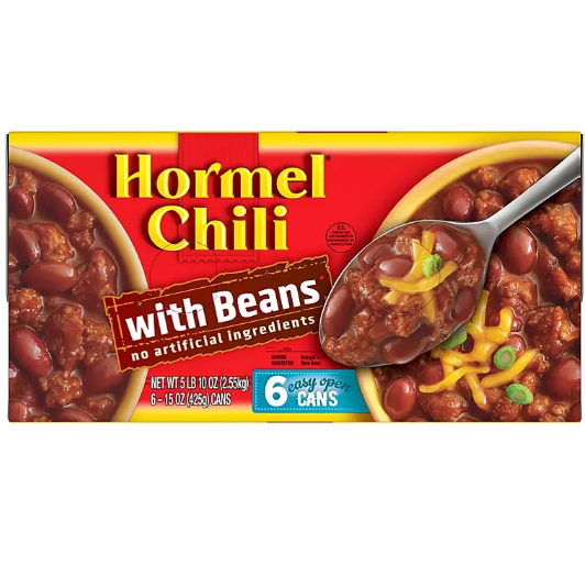 Hormel Chili with Beans (15 oz., 6 pk.)