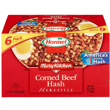 Hormel Mary Kitchen Corned Beef Hash (14 oz., 6 pk.)