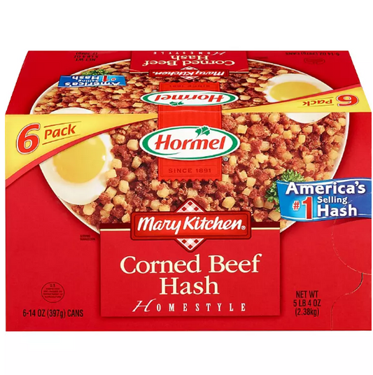 Hormel Mary Kitchen Corned Beef Hash (14 oz., 6 pk.)