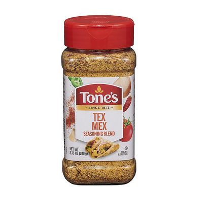 Tone's Tex Mex Seasoning Blend (8.75 oz.)(2 PK)