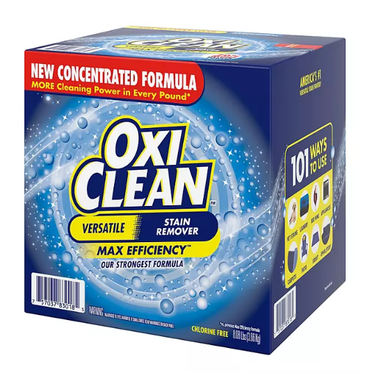 OxiClean Concentrated Max Efficiency Versatile Stain Remover Powder (8.08 lbs.)