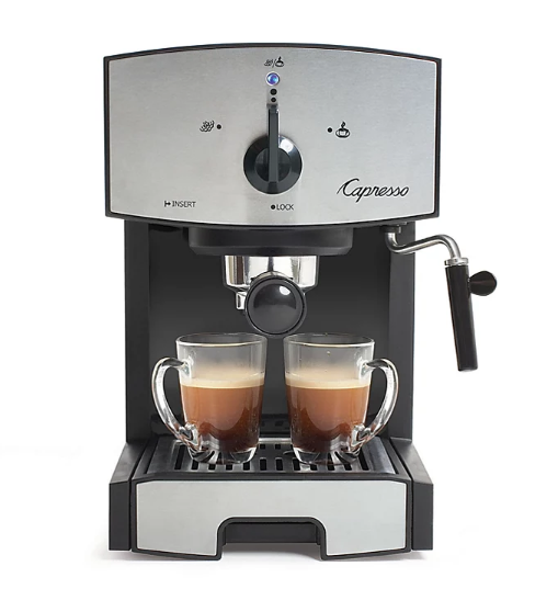 Capresso Stainless Steel Pump Espresso and Cappuccino Machine