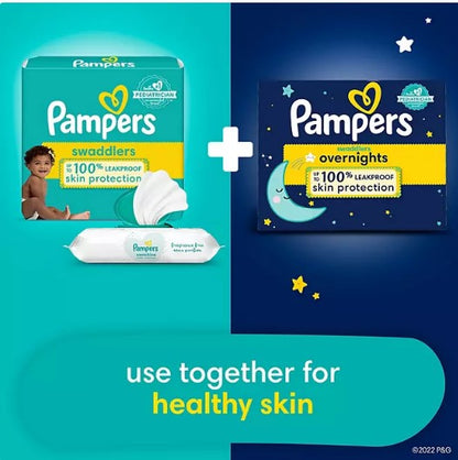 Pampers Swaddlers Softest Ever Diapers (Sizes: Newborn -7)