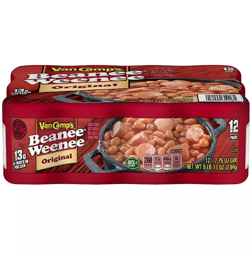 Van Camp's Beanee Weenee (7.75 oz., 12 pk.)