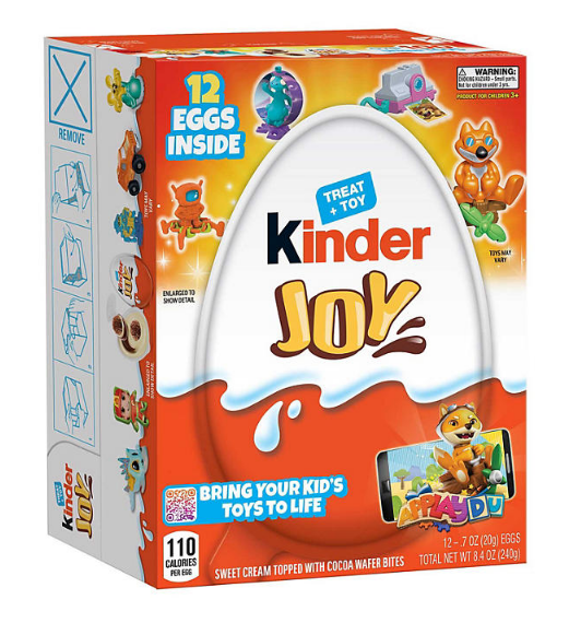 Kinder Joy Chocolate Surprise Egg (0.7 oz., 12 pk.)