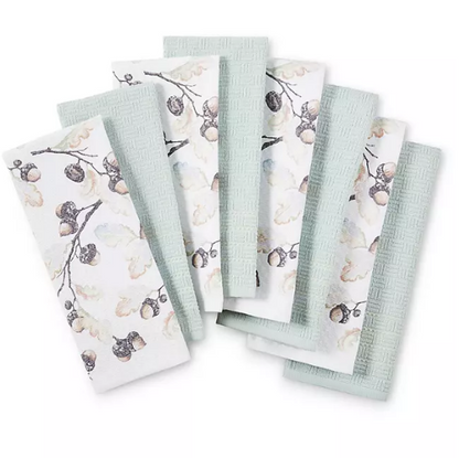 Martha Stewart Kitchen Towels 8 Pack (Assorted Designs).