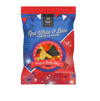 Member’s Mark Red, White and Blue Tortilla Chips (18 oz.)