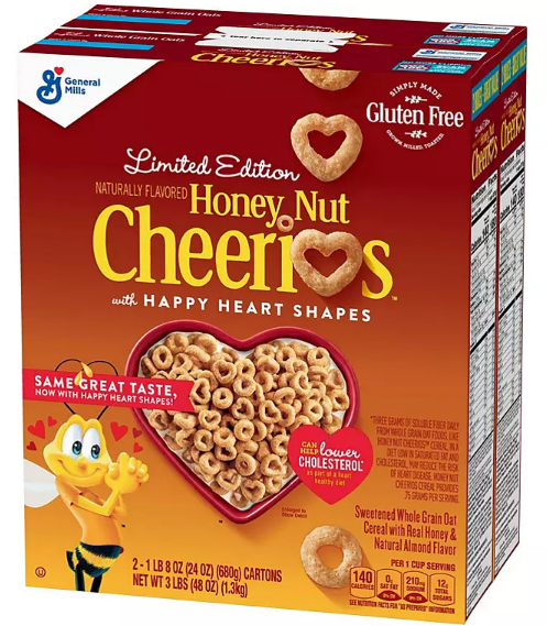 Honey Nut Cheerios Gluten-Free Cereal (2 pk.)