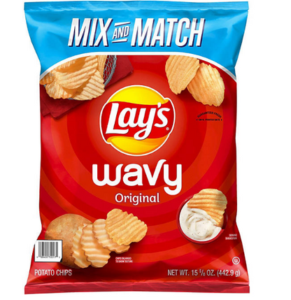 Lay's Wavy Potato Chips Original (15.625 oz.)(2 PK)