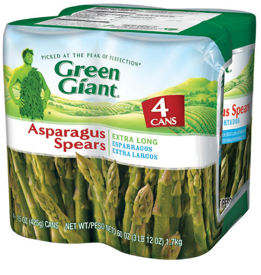 Green Giant Asparagus Spears (15 oz.,4 pk.)