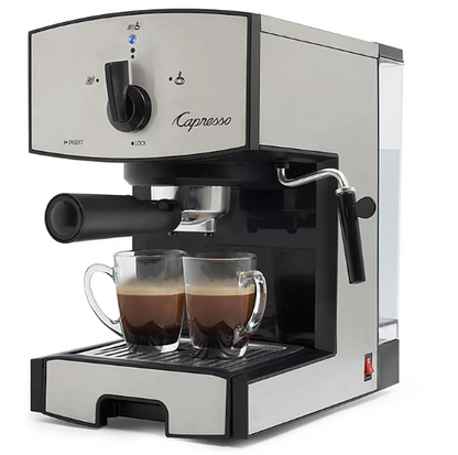 Capresso Stainless Steel Pump Espresso and Cappuccino Machine