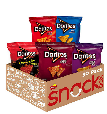 Doritos Mix Variety Pack Tortilla Chips (52.5oz., 30ct.)