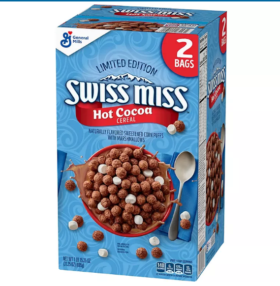 Swiss Miss Cocoa Puffs Hot Cocoa Cereal (2 pk.)