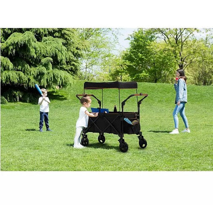 Delta Children Hercules Stroller Wagon, Black