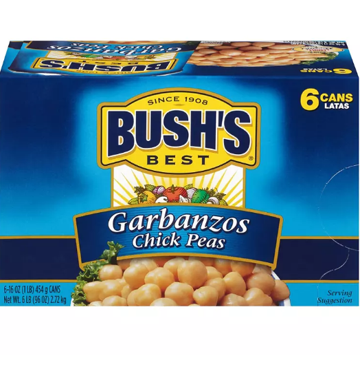 Bush's Best Fancy Garbanzo Beans (16 oz., 6 pk.)