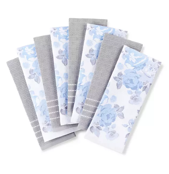 Martha Stewart Kitchen Towels 8 Pack (Assorted Designs)