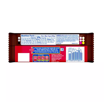 Goldenberg's Peanut Chews Original Dark Bar (2 oz., 24 ct.)