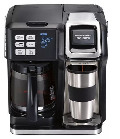 Hamilton Beach FlexBrew 2-in-1 Coffee Maker with Auto Shutoff