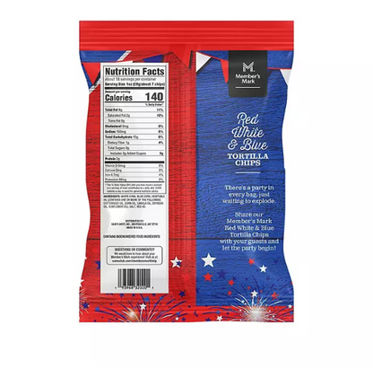 Member’s Mark Red, White and Blue Tortilla Chips (18 oz.)