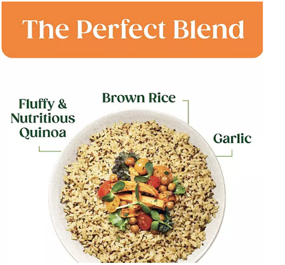 Seeds of Change Certified Organic Quinoa and Brown Rice with Garlic (8.5 oz., 6 pk.)