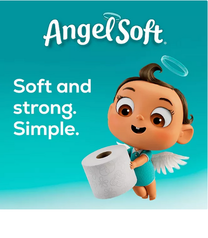 Angel Soft 2-Ply Toilet Paper (320 sheets/roll, 48 Mega rolls)