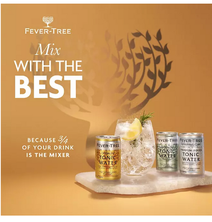 Fever-Tree Refreshingly Light Premium Tonic Water (150 ml., 24 pk.)