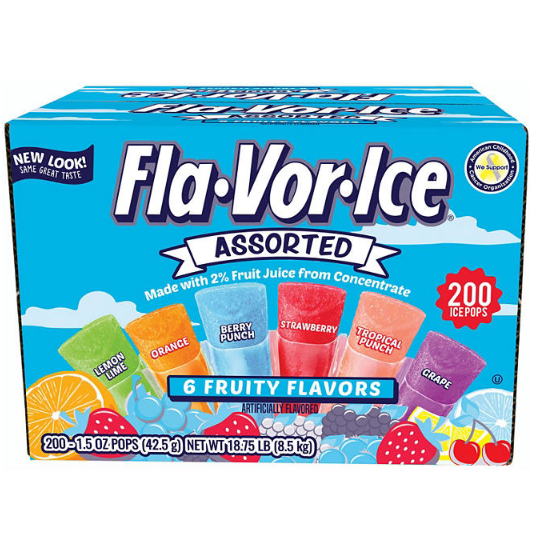 Fla-Vor-Ice Giant Pops (1.5 oz., 200 pk.)