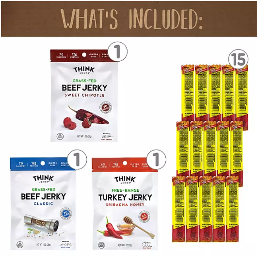 Snack Box Pros Big Beef Jerky Box