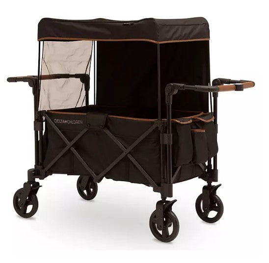 Delta Children Hercules Stroller Wagon, Black