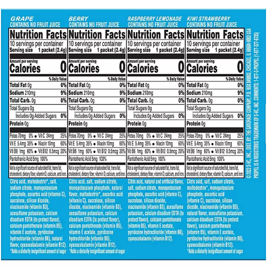 Propel Powder Variety Pack (40 ct.)