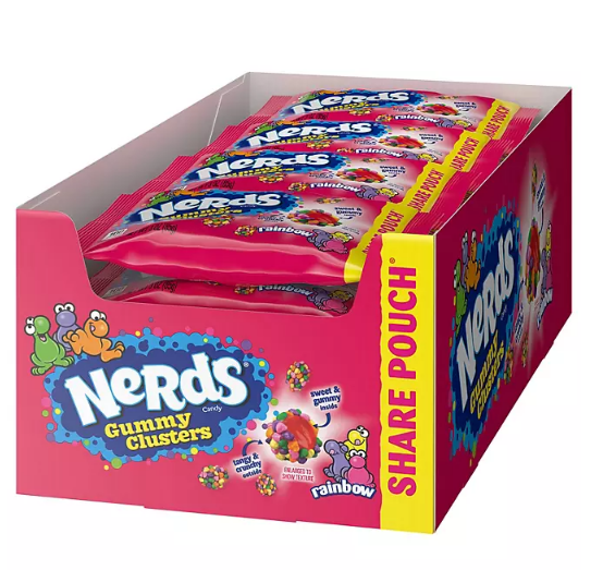 Nerds Gummy Clusters Candy (3 oz., 12 ct.)