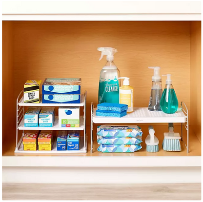 YouCopia Cabinet Shelf Organizer 2-Piece Set