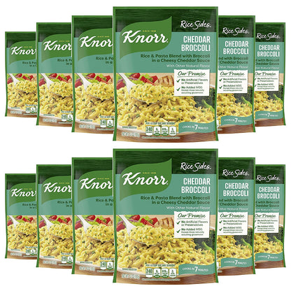 Knorr Rice Sides Cheddar Broccoli Rice No Artificial Flavors, No Preservatives, No Added MSG 5.7 oz