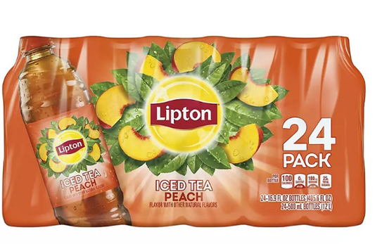 Lipton Peach Iced Tea (16.9 oz., 24 pk)